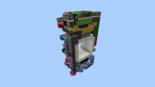 TINY 5x5 piston door tutorial and explanation | Minecraft Bedrock