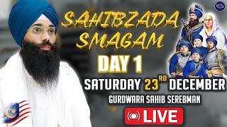 Day 1 | Guru Teghbhadur Sahib | Malaysia | Gurdwara Sahib Seremban | 23/12/23