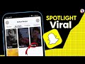 Snapchat spotlight viral kaise kare  right way to upload snapchat spotlights