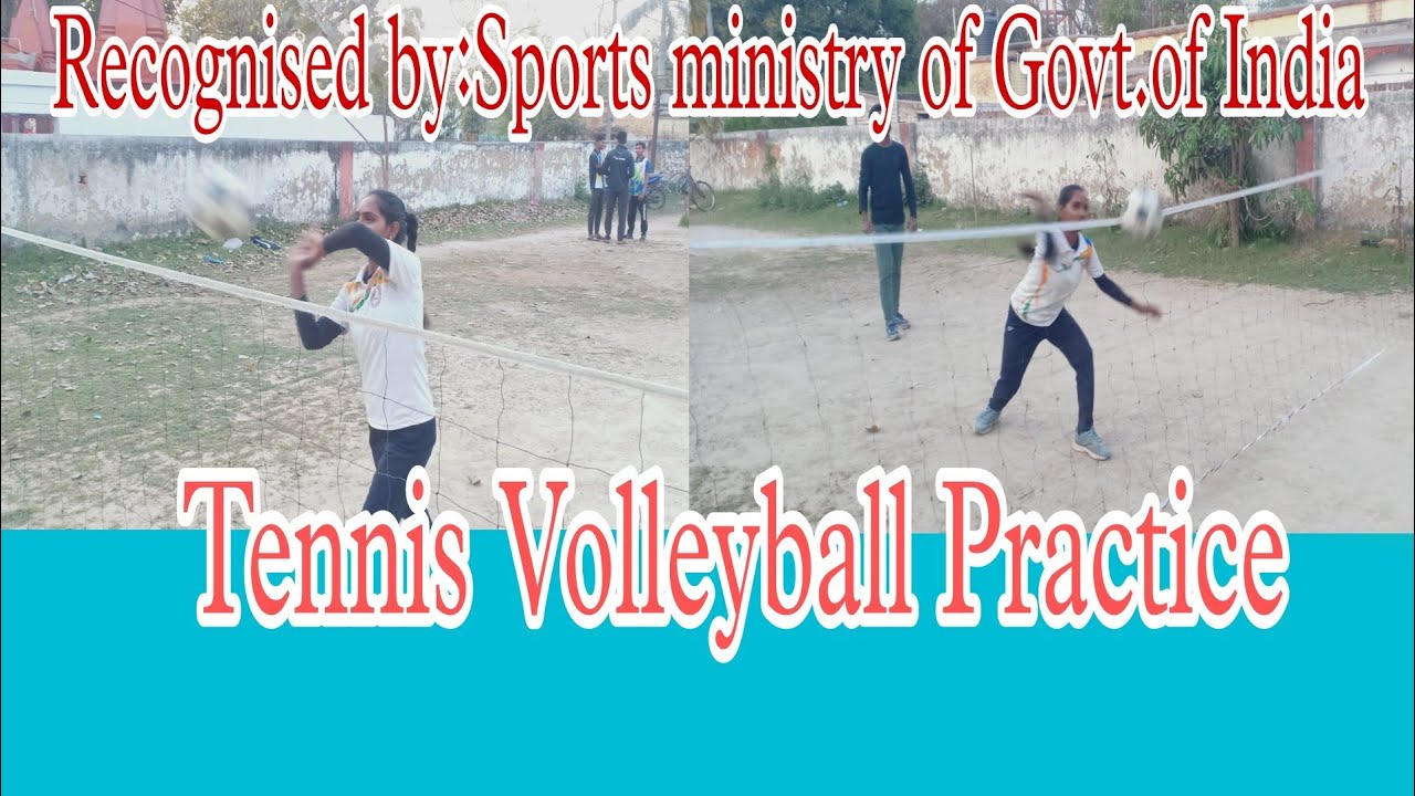 tennis volleyball game practice YouTube