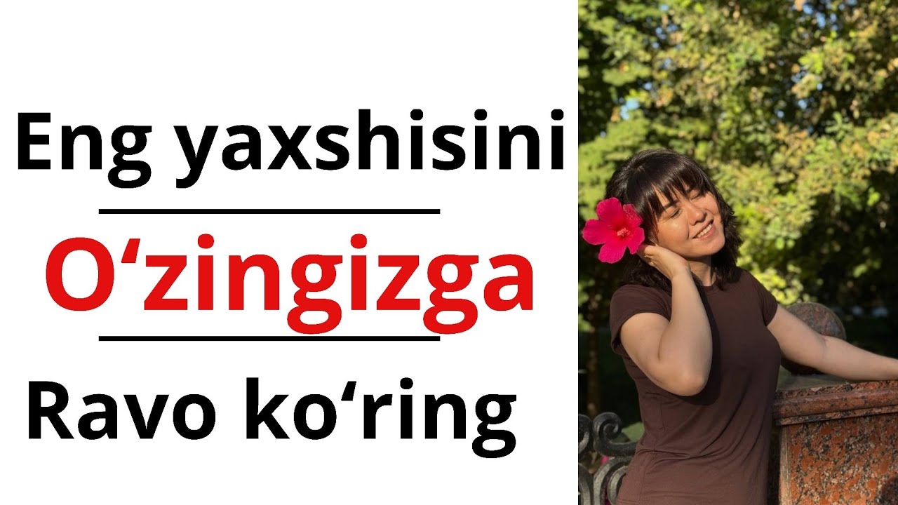 Ushbu videodan keyin oʻzingizni qadrlay boshlaysiz.