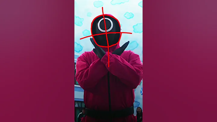 How to Draw Circle Guard 💗from Squid Game