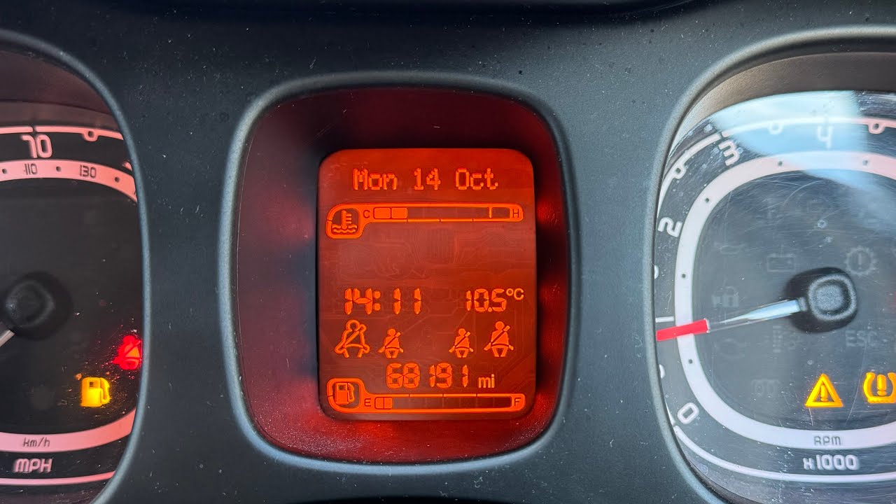 Fiat Panda Uhr Einstellen