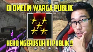 PANGKAT HERO DI OMELIN WARGA PEBEH KARENA NGERUSUH DI PUBLIK WKWKWK - POINT BLANK GARENA INDONESIA