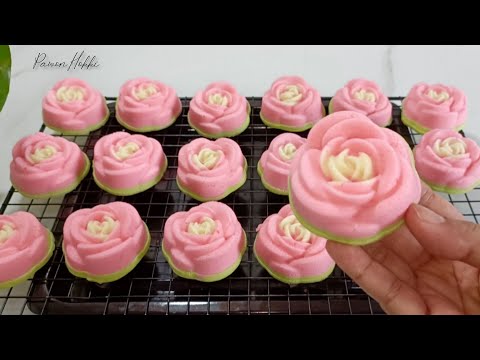 Resep Kue Kukus Mawar