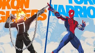 Spider-Man and Ghost Rider Gameplay Footage in Marvel Tōkon fighting souls Looks so Incredible 🔥🔥🔥