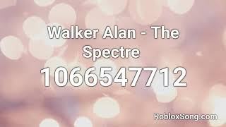 Walker Alan The Spectre Roblox Id Roblox Music Code Youtube - alan walker the spectre roblox id