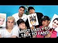 BAND MEMBER MOST LIKELY TO FLIRT!? | VS w/ CNCO