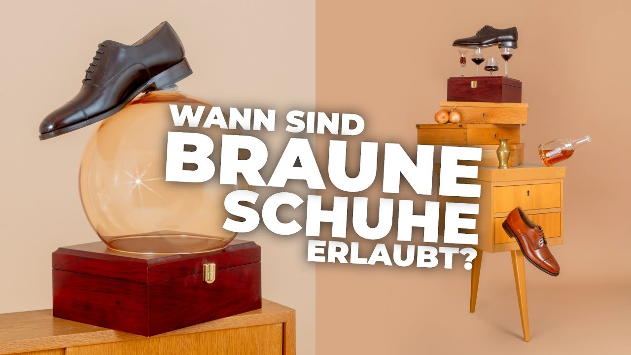 Wissenstipp: Wann sind braune Schuhe erlaubt?