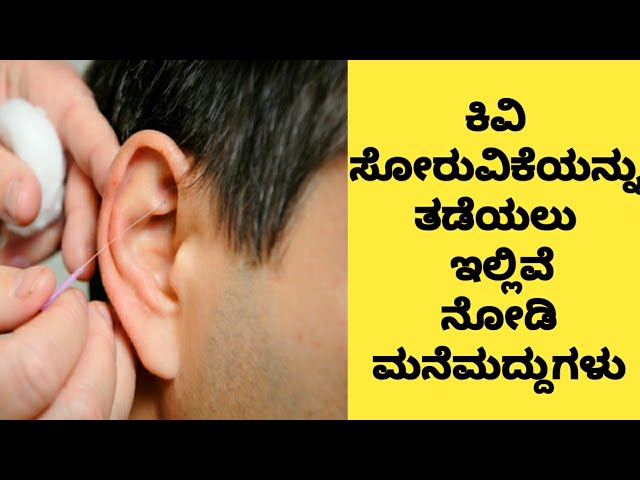 ಕಿವಿ ಸೋರುವಿಕೆಯನ್ನು ತಡೆಯಲು ಮನೆಮದ್ದು|ಕಿವಿ ಸೋರುವುದನ್ನು ತಡೆಯಲು ಮನೆಮದ್ದು| class=