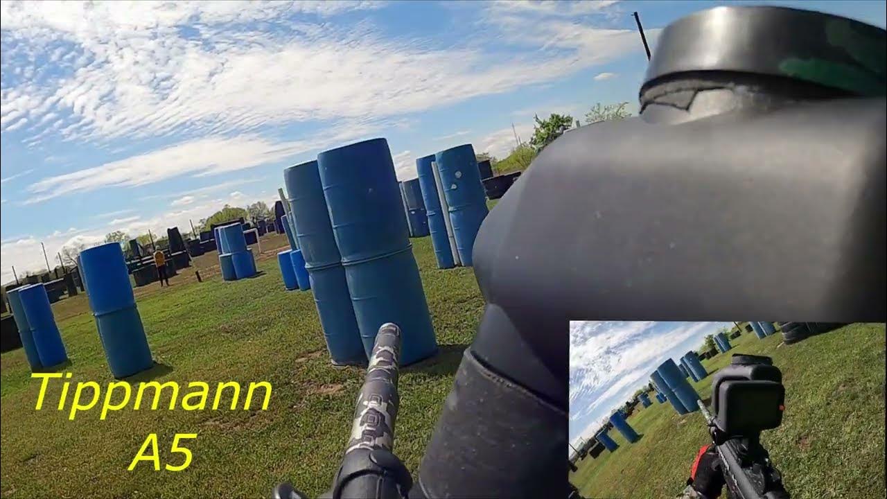 Paintball San Antonio Tippmann A5 Hybrid 031923 PiP YouTube