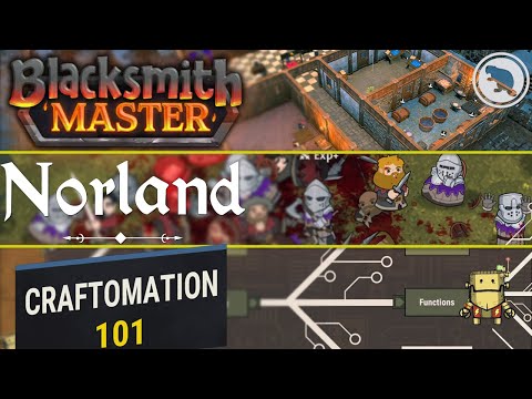 INDIE REVIEW - Blacksmith Master, Norland, Craftomation 101