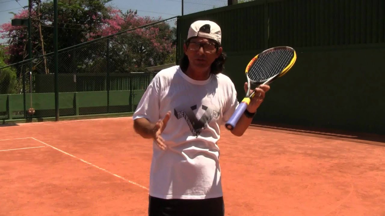 How To Play Tennis - Tennis Tips: Slice Backhand: Grip ...