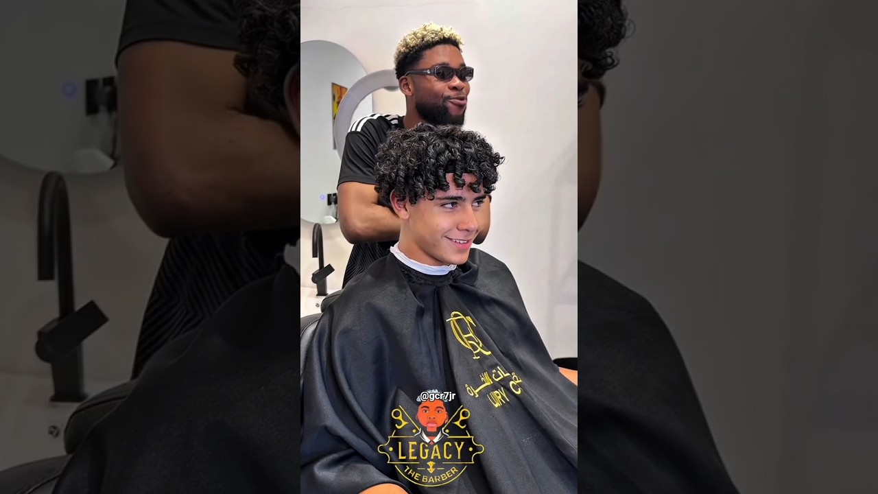 Новая стрижка Криштиану Роналду-младшего 🤩 