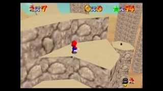 Sm64 The Green Stars - Course 12 Perilous Cliffs