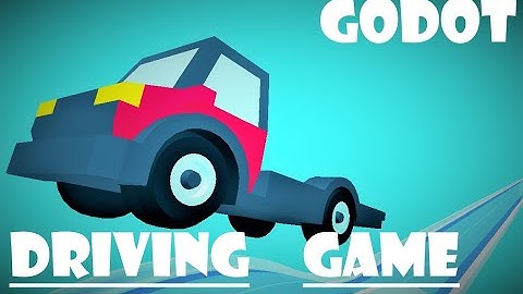 Small Driving Game Made With Godot #godot