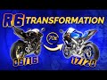 2015 - 2018 Yamaha R6 Full Conversion | Subframe and Tail  (PART 2)