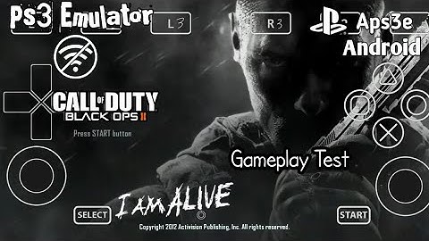 Aps3e Emulator Android Test call of duty black ops 2 (fail) Offline 2025