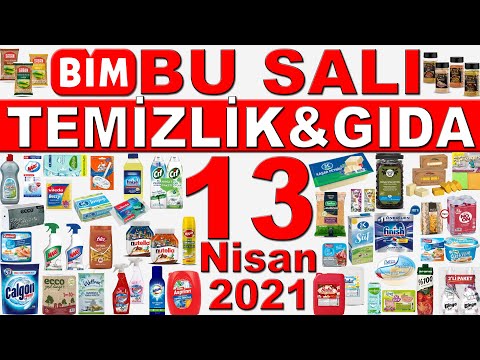 BİM TEK TEK SALI AKTÜEL | 13 NİSAN 2021 BİM KATALOĞU | TEMİZLİK ÜRÜNLER VE GIDA | BİM BU HAFTA