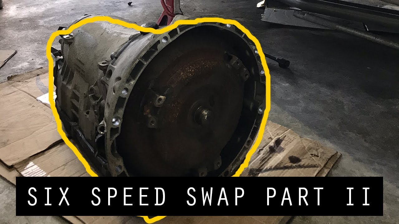 Mercedes E55 AMG 6 Speed Manual Swap Part 2 (Removing the Automatic