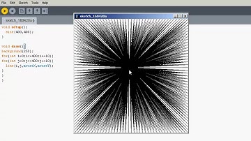 Programación con Processing - Estructura iterativa for - next, anidada