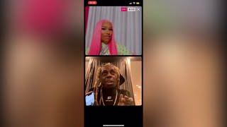 Nicki Minaj - Instagram Live (7/8-9/2021) [feat. DJ Boof, Lil Wayne, & BIA]