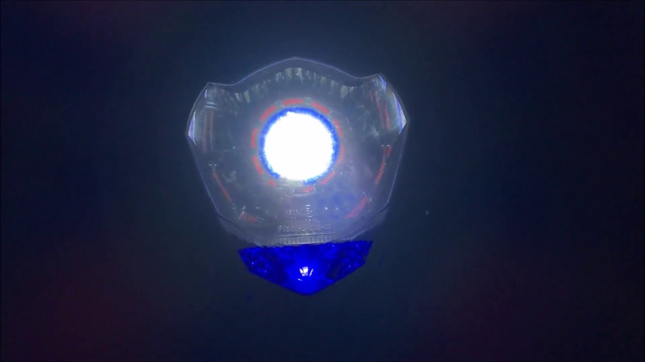 suzuki gixxer sf 155 light modification projection the blue light sf