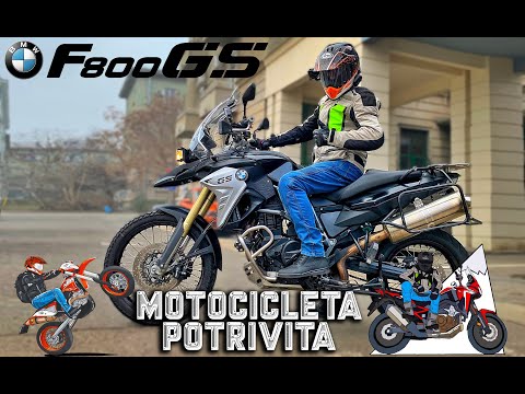 Video: BMW F800 GS, test (condus în oraș și pe autostradă)