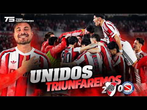 WE WON, IT WAS NECESSARY - POST-GAME OF THE VICTORY IN THE CLAUSURA - RIVER 2 ARGENTINOS JRS 0