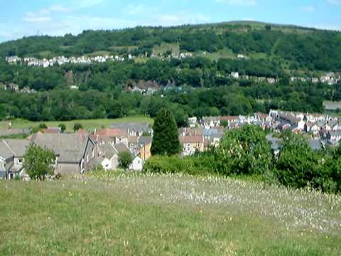 180 degree view of Treforest, South Wales - YouTube