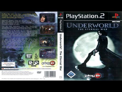 Jeu PS2 Underworld The Eternal War - Version PAL FR Complète (boîte, Notice) En Très Bon état