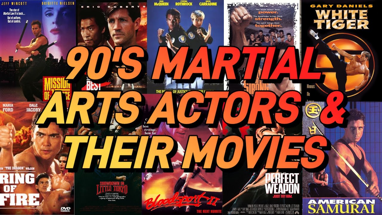 90's Martial Arts Actors & Their Movies Part 1 with 