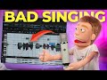 Can autotune fix bad singing before  after  vocal pitch correction tutorial