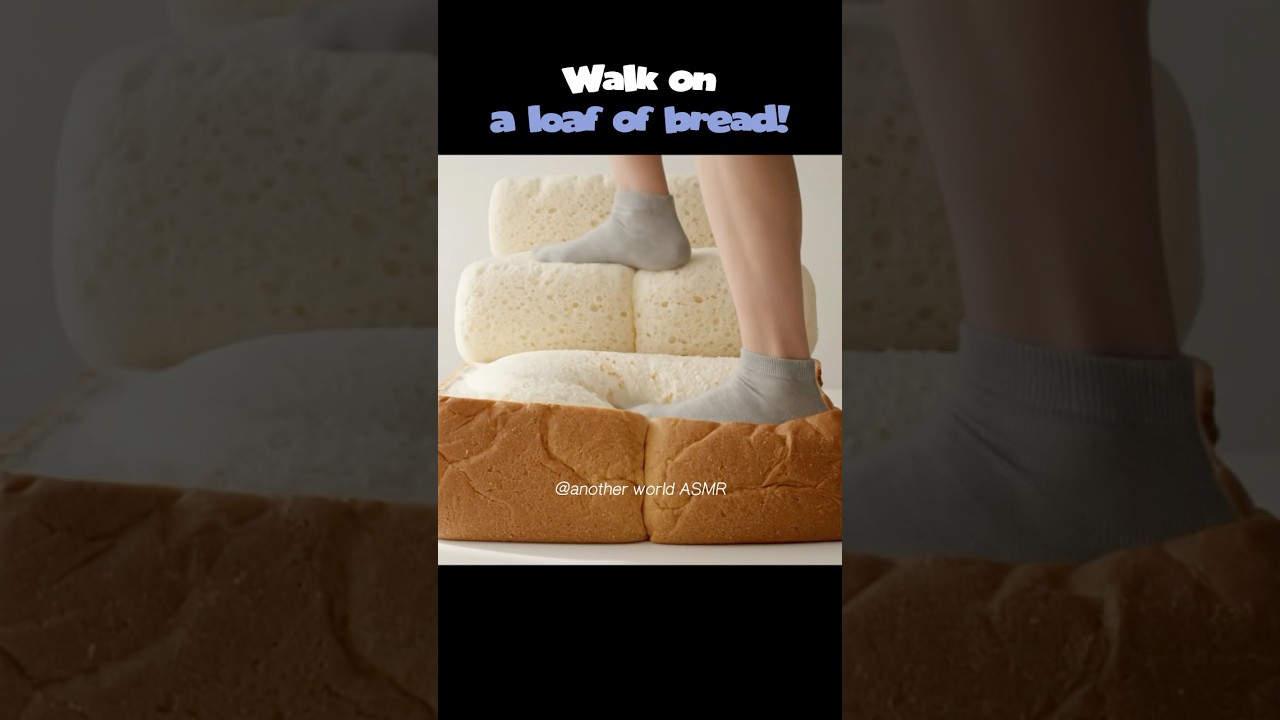 I’m walking up soft, fluffy bread stairs right now! 🍞