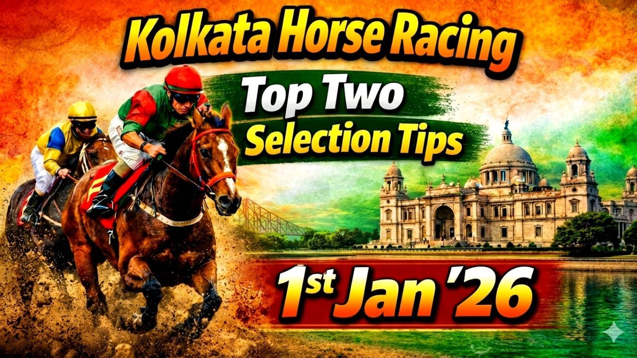 Kolkata Racing |Top Two Selection  For  01-01-2026 🏇🔥
