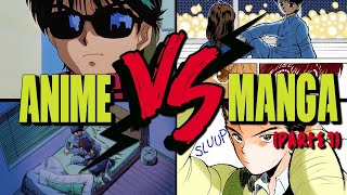 Yu Yu Hakusho Anime Vs Manga Part 1 Yusukes Resurrection