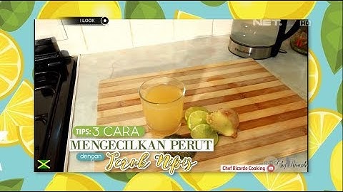 iLook - Tips: 3 Cara Mengecilkan Perut Dengan Jeruk Nipis