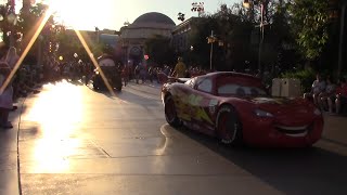 Lightning Mcqueen Spins Into Action At Pixar's Play Parade!