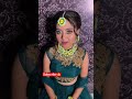 Full eving 5 mehandi look makeup hairstyles done by manni makeover subscribe 