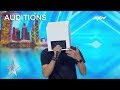 A Singing Box!? Whaattt? | AXN Asia's Got Talent 2019