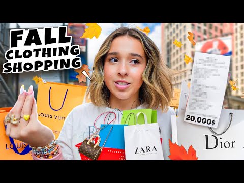 Fall Clothing Shopping