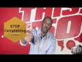 The Winner's Circle: "Stop Complaining"