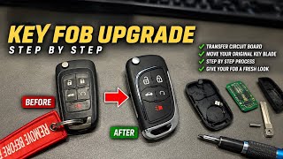 Upgrade Your Worn GM Key Fob | Easy DIY Key Fob Replacement How To Fix Car Door Handle With Broken Remote Key Button Easy Diy Guide
