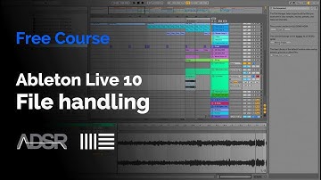 Ableton Live 10 - File Handling