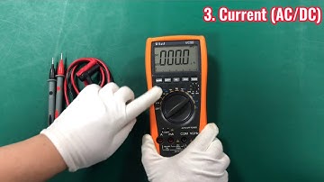 Vicimeter analog bar  6000 max display VC99 digital handheld meter