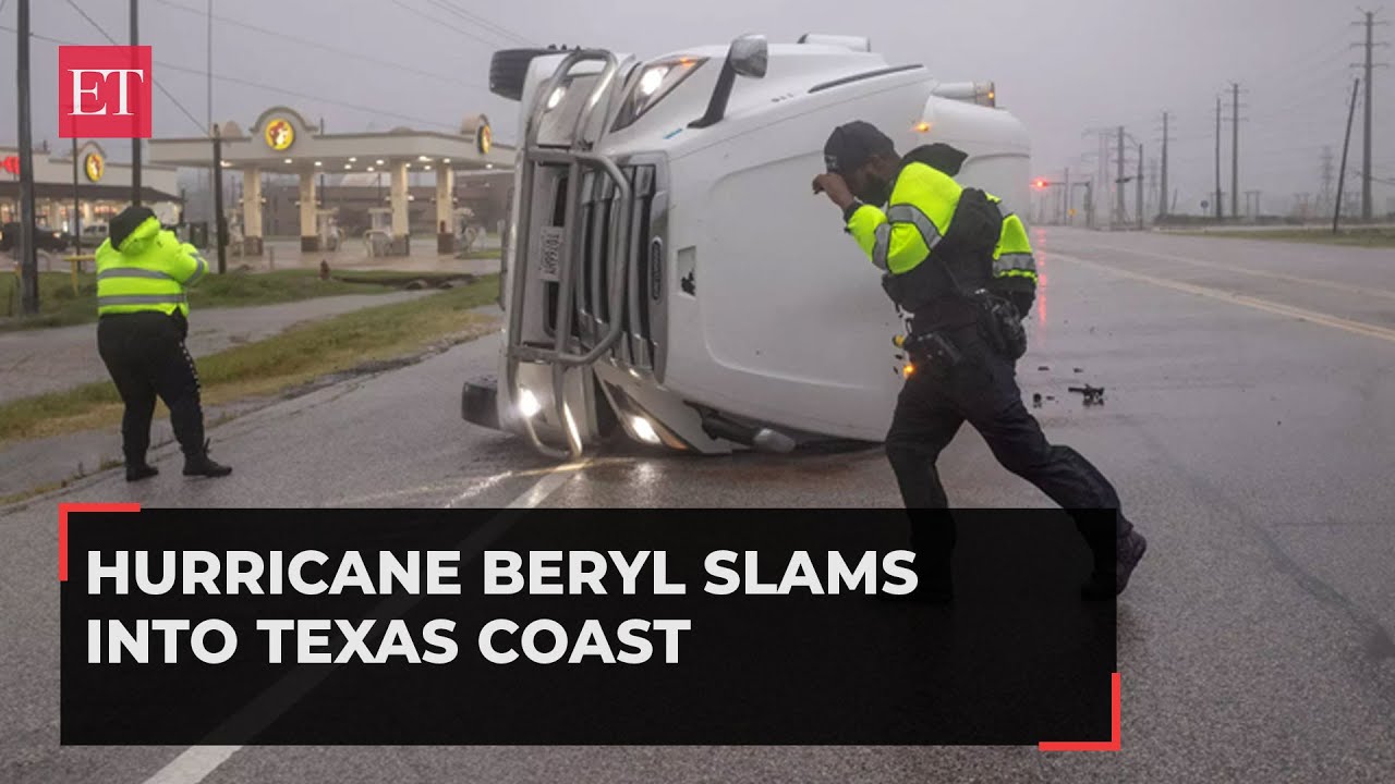 Hurricane Beryl hits Texas knocking out power for millions; flights ...