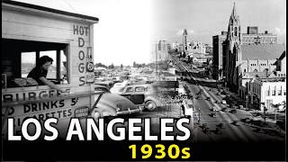What Los Angeles looked like in the 1930s. | Old Photo History.