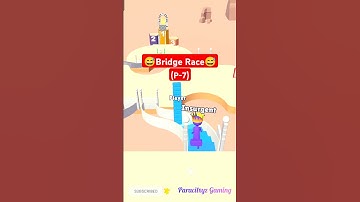 😅Bridge Race😅 (Part-7) #shorts #gaming #games #3dgames #gameplay #3dfun #gameshorts #funny #funrace