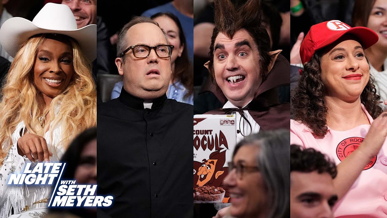 Seth Checks Out Audience Member Halloween Costumes