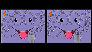 Nick Jr Face Drinks His Cup Comparison Usa & Uk Version